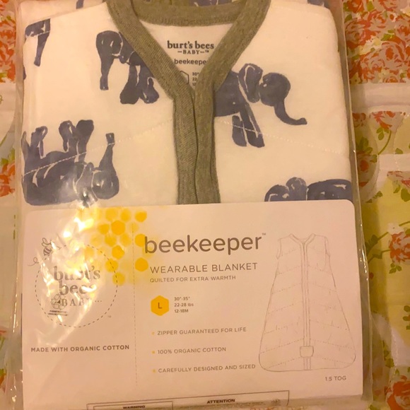Burt's Bees Baby Pajamas New Burts Bees Baby Beekeeper Wearable